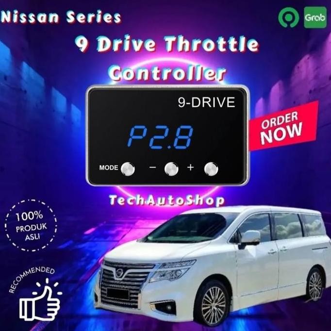 9 Drive Throttle Controller Nissan Elgrand Remap Piggyback 9Drive