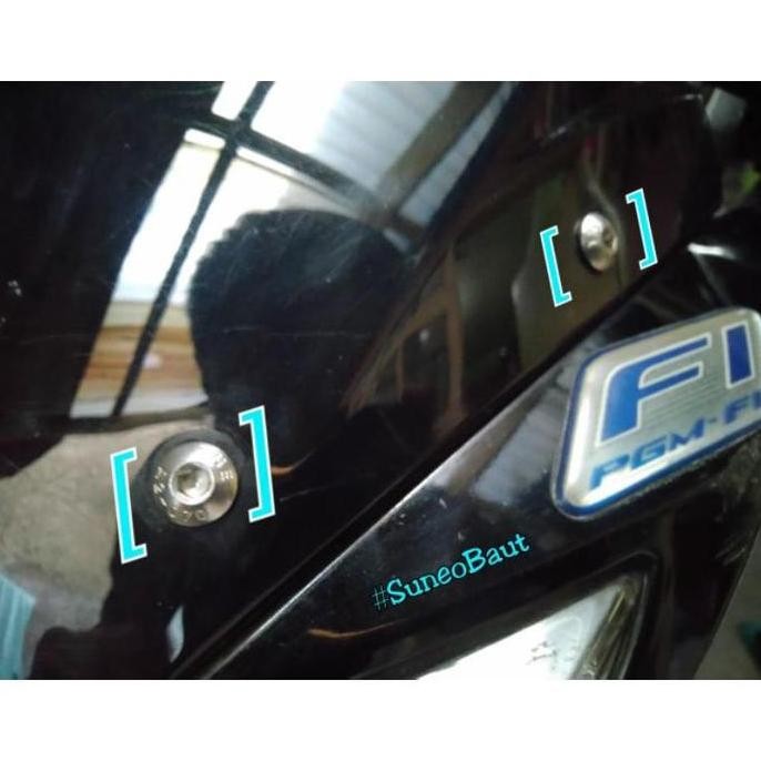 NEW Baut Body Set Satria FU Karbu ( Baut L Stainless )