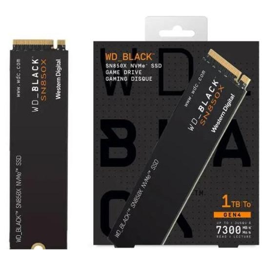 WD BLACK SN850X NVMe SSD 1TB Gen4