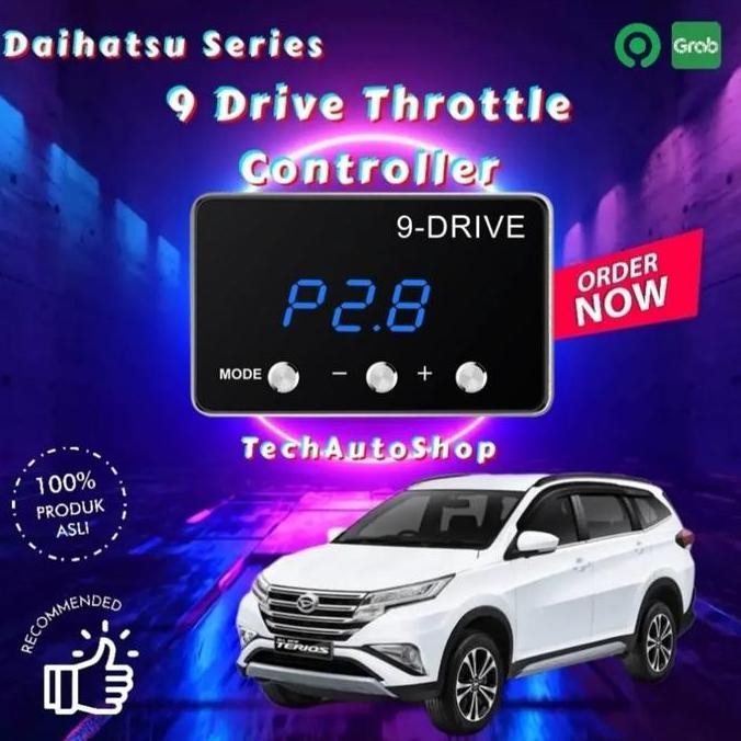 9 Drive Throttle Controller Daihatsu All New Terios Piggyback 9Drive