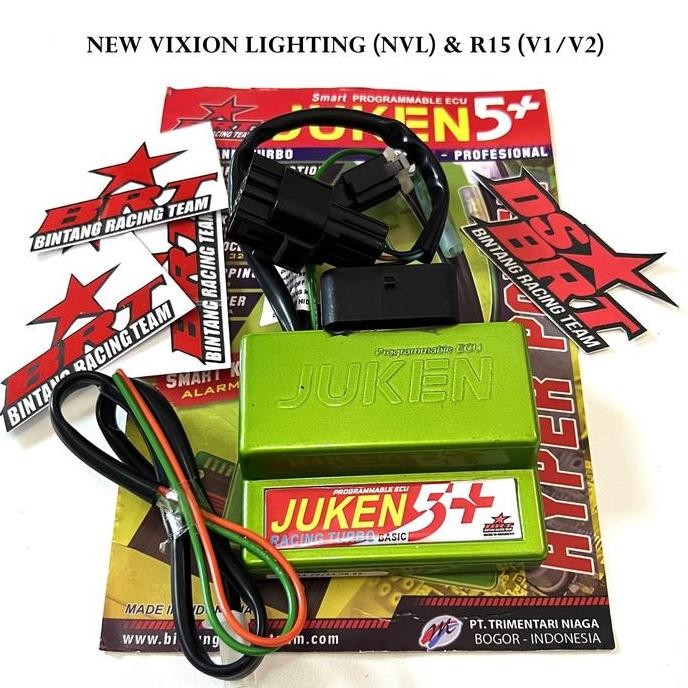 ECU BRT Juken 5 New Vixion Lighting NVL & R15 V2 Racing Turbo Dualband