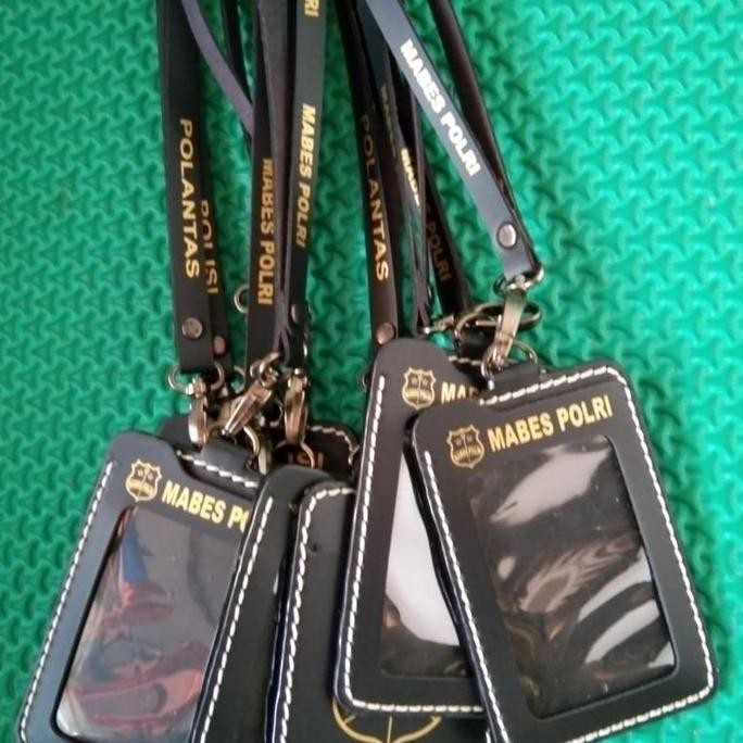 

READY kalung id card Mabes polri nametag holder mabes polri gantungan id c NEW