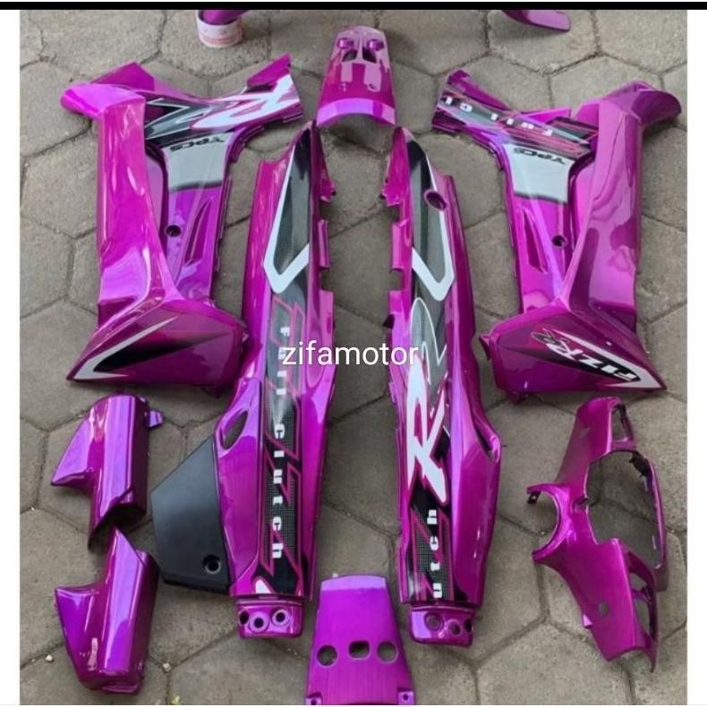 full set body halus Yamaha fiz r FIZ R fiz R rna ungu