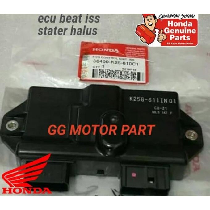 Ecu Ecm Cdi Beat FI Iss Stater Halus Asli Honda