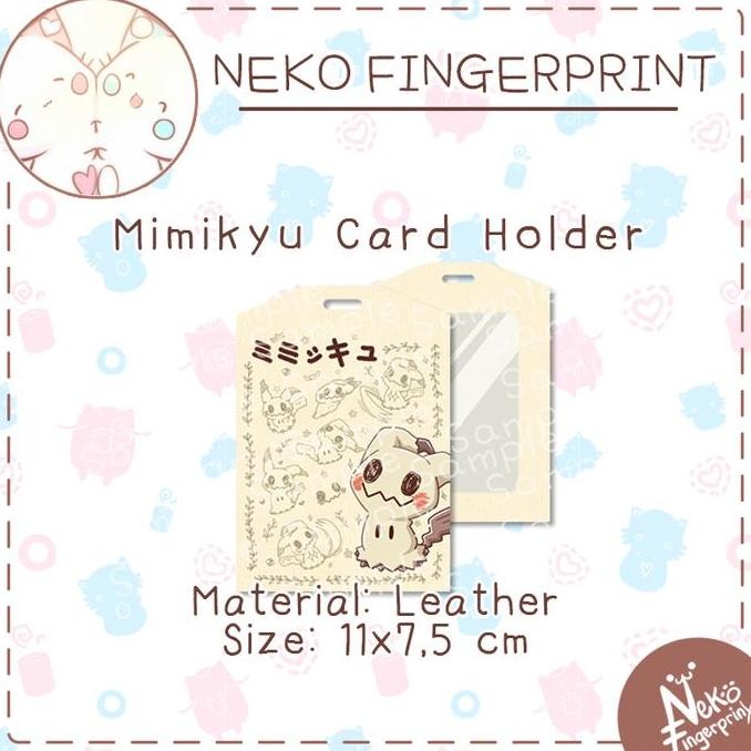 

READY Mimikyu ID Card Holder / Tempat Kartu NEW