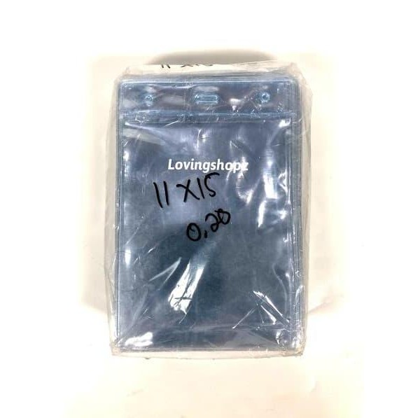 

READY Plastik Id Card ukuran 11 X 15 cm dengan ketebalan 0.2 Mikron NEW