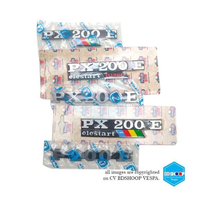 emblem vespa 200 spartan px excel original