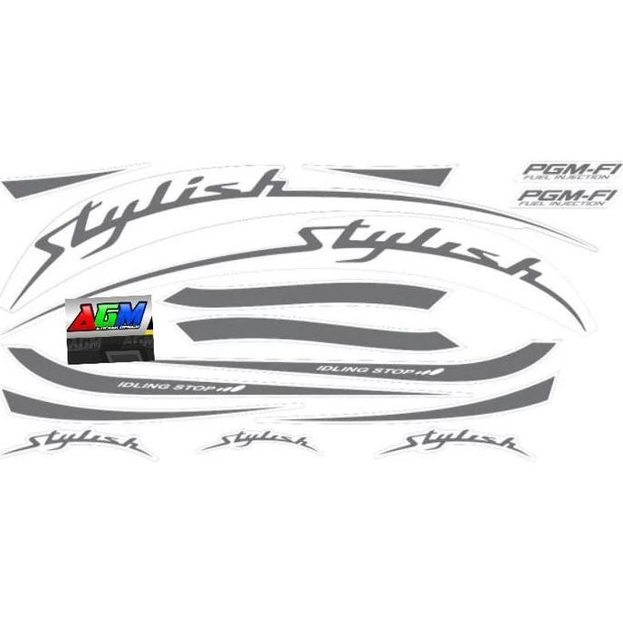 Striping Scoopy Stylish Transparan