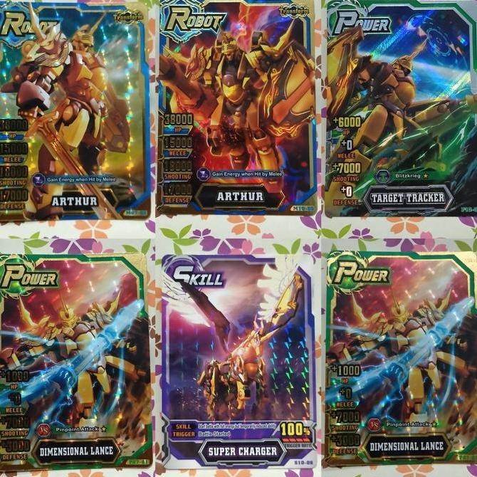 hero of robots gold arthur ( TRANSFORM ) robot / power / skill