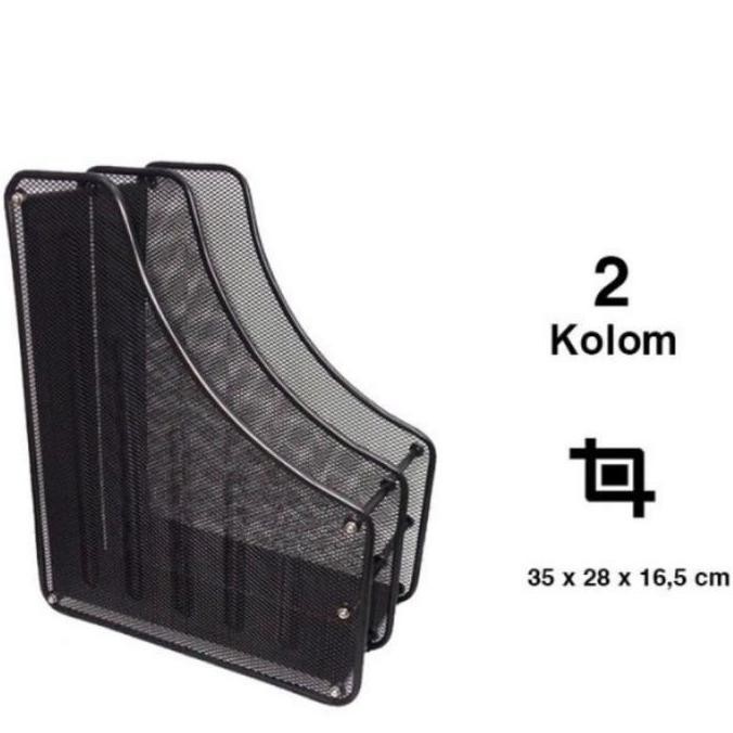 

READY Box file Besi 2 sekat Tray NEW