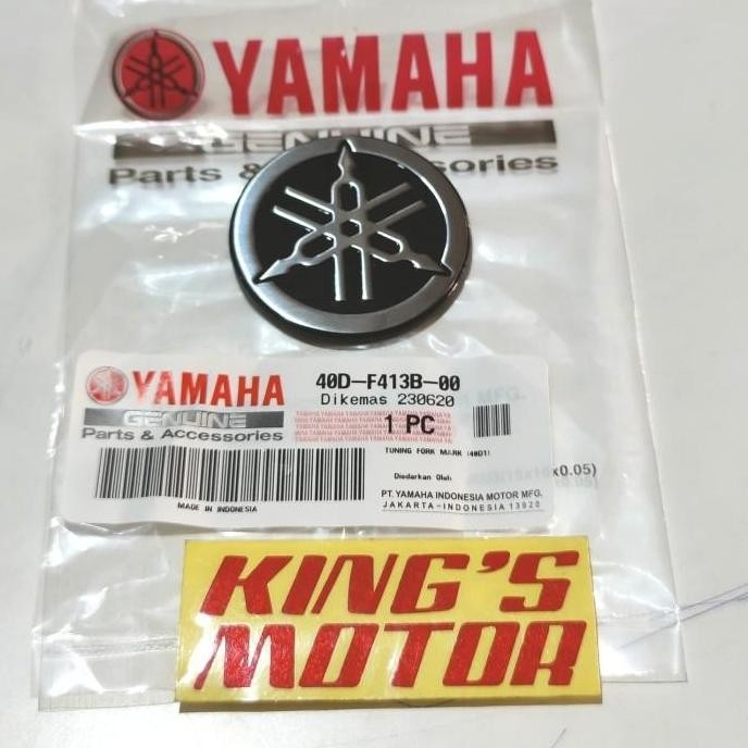 EMBLEM LOGO YAMAHA SAYAP LEXI, AEROX, NMAX, JUPITER MX, KING (40D)