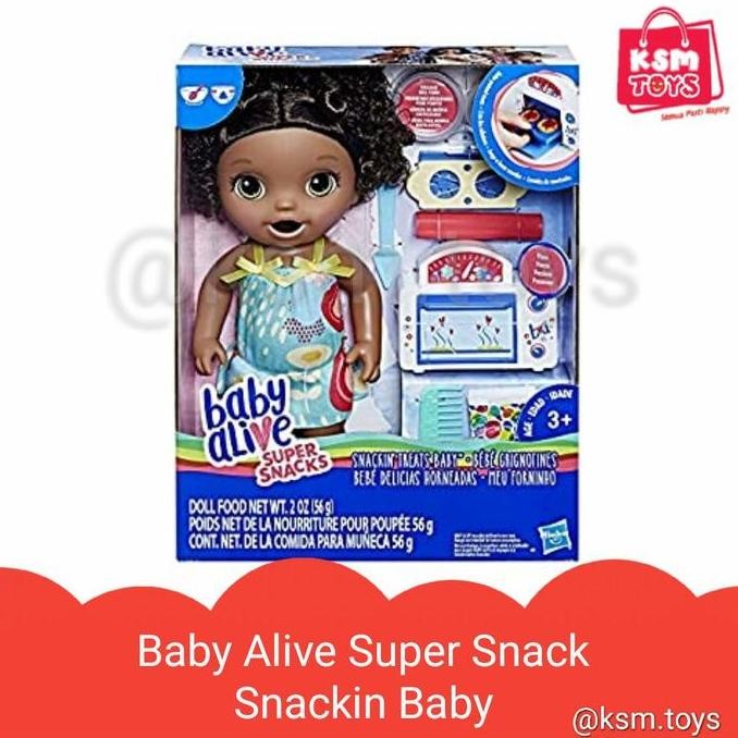 NEW Mainan Anak Boneka Baby Alive Super Snack pup pee READY