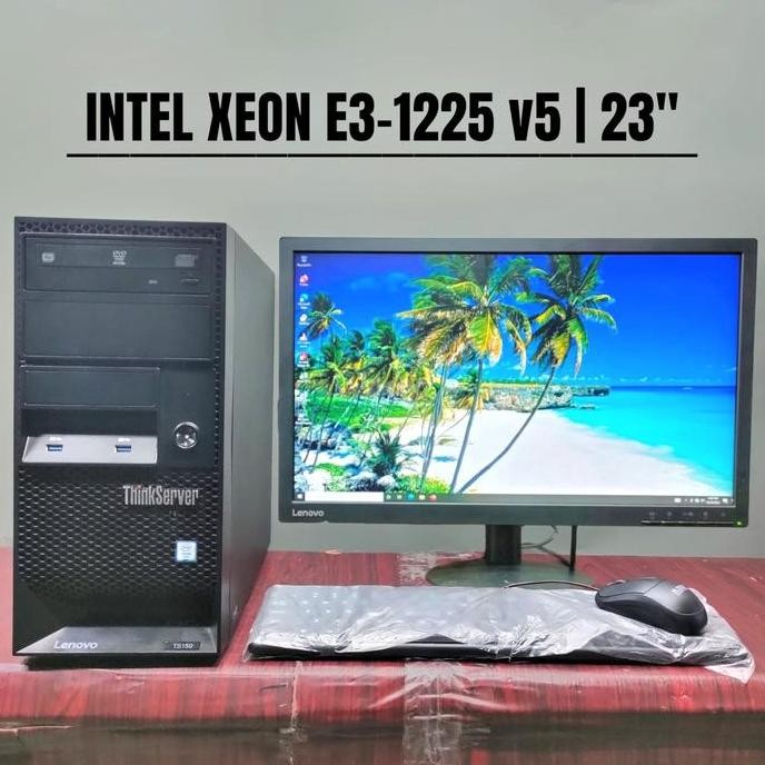 Pc Cpu Komputer Server Built Up Intel Xeon Ram 8Gb Up 32Gb New Stok