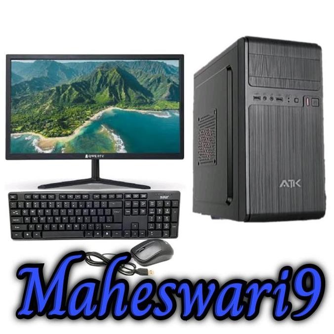 Pc Rakitan Core I3 12100 Gen 12 Full Set New Stok
