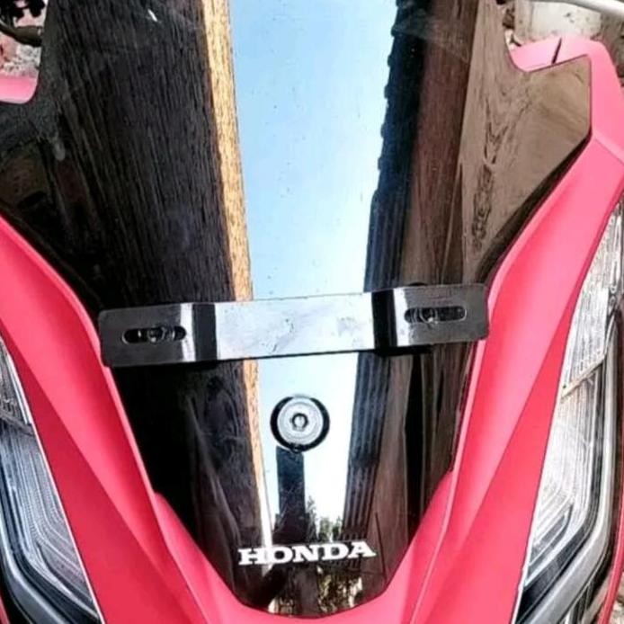 Breket dudukan plat nomor PCX 160 Dudukan plat New PCX 160 kumis