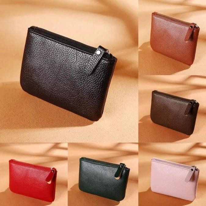baru dompet mini kulit asli dompet koin kulit asli dompet kecil wanita asli