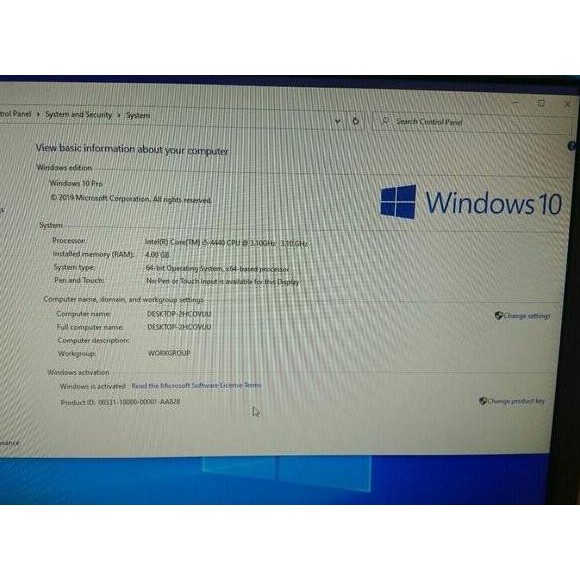 Cpu Pc Mini Merk Acer Aspire Xc 605 Intel Core I5 4440 3.10 Ghz New Stok