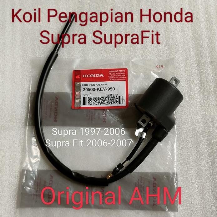 ready Koil Coil Pengapian Honda Supra SupraFit Lama Ori AHM 30500KEV950