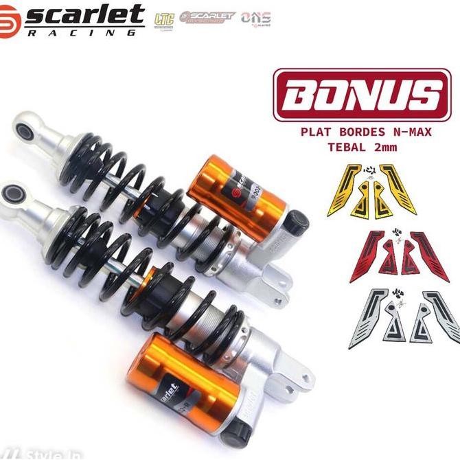 Shockbreaker Tabung Bawah Nmax Scarlet Orinal 335mm Shock Nmax