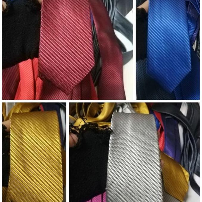 ready Dasi Panjang Pria Salur 3inchi Tyrone Berkualitas