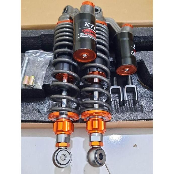 Shockbreaker Shock Tabung Atas Double Ktc Extreme 280mm 320mm 340mm Rx king /Aerox / Pcx / Revo / Te