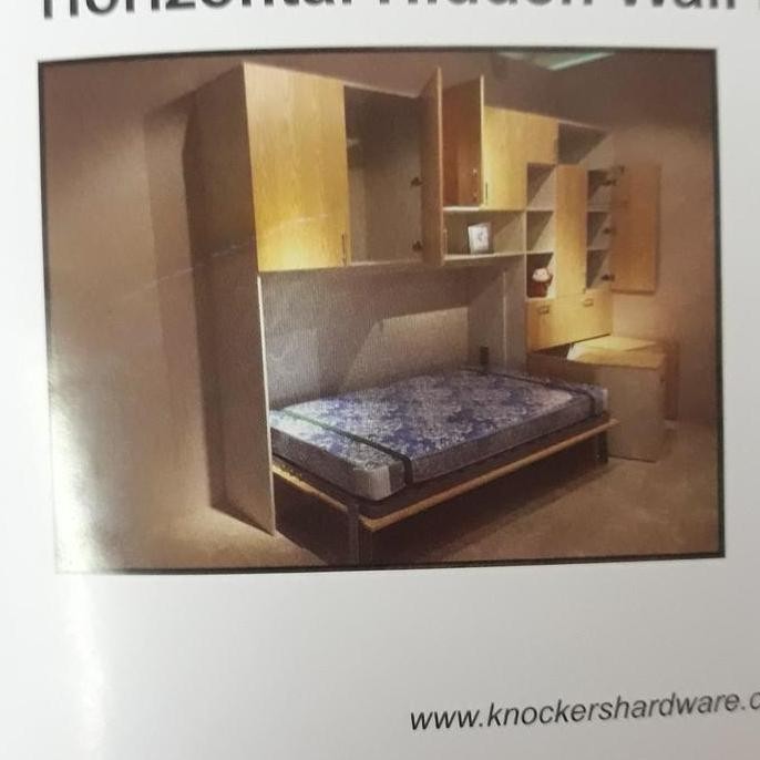 Engsel Rajang Verti/Horizontal Murphy Hidden Wall Bed Knockers 90 Cm