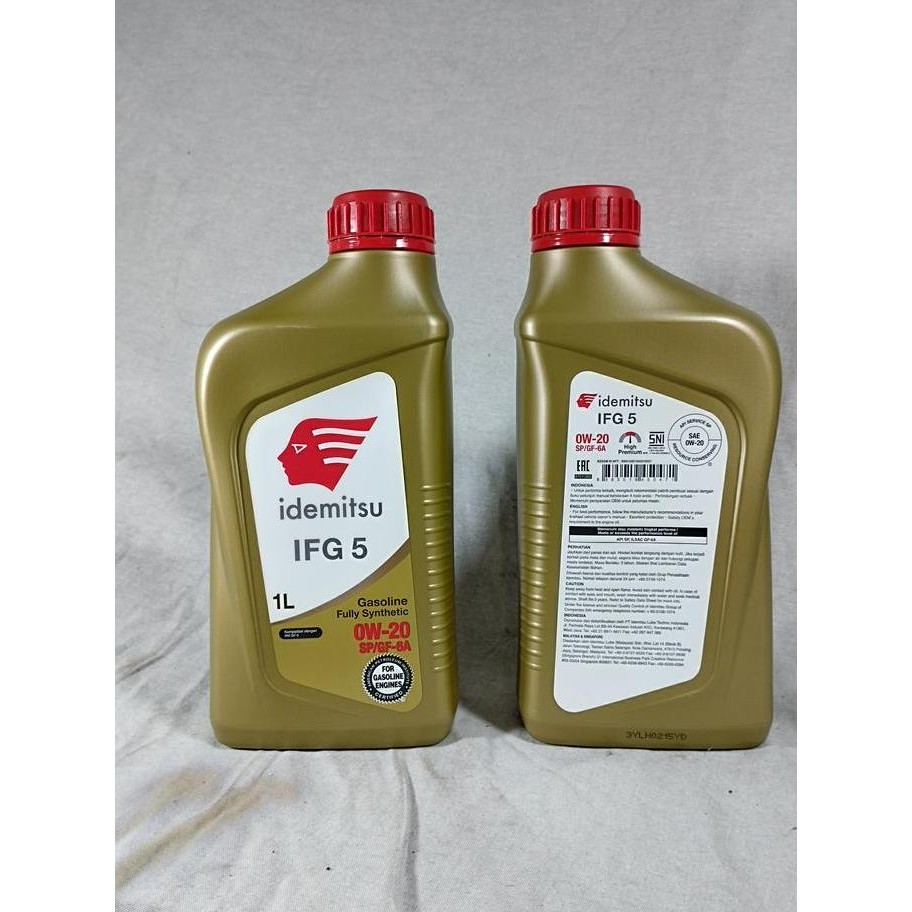 NEW OLI MOBIL IDEMITSU SN GF5 0W20 FULLY SYNTHETIC 1 L