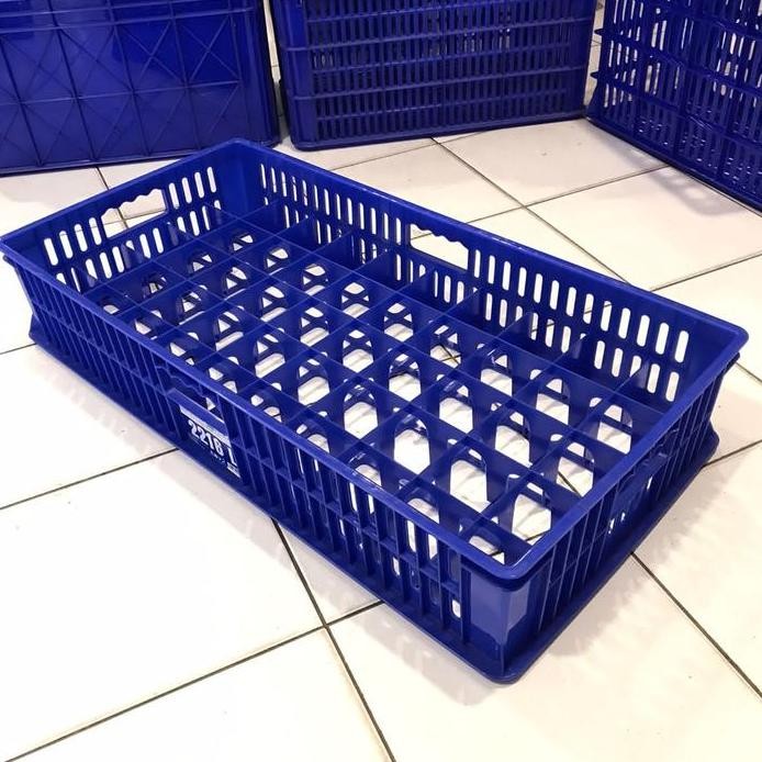 Container/krat industri gelas 50 bh 2216L Green leaf