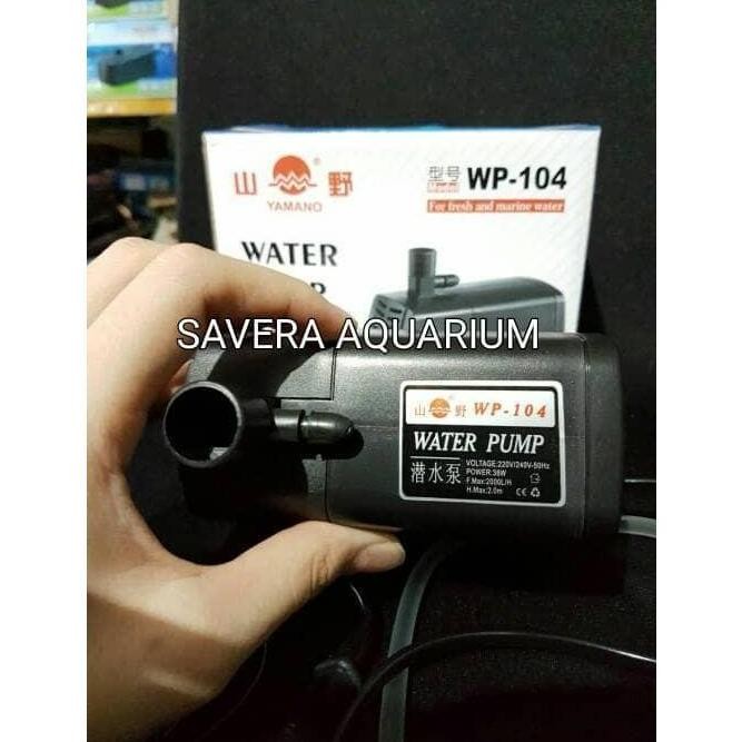 Baru YAMANO WP-104 WATER PUMP / 38 WATT / 2 METER / 2000L/H Ayo Beli