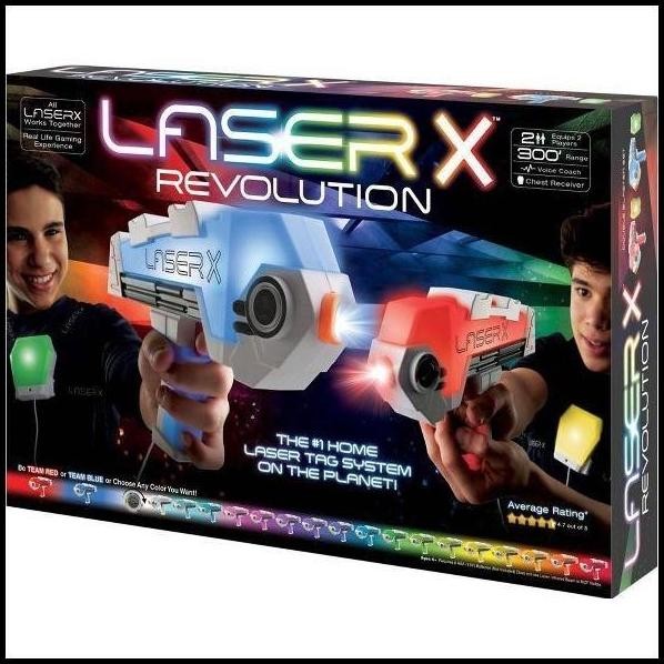 TERLARIS - Laser X Two Player 2 Gun Revolution Blaster Laser Tag Gaming