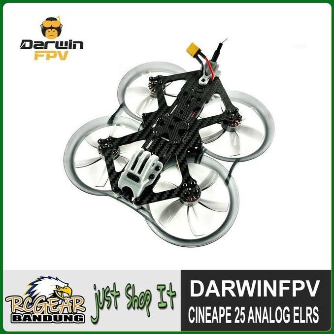 DarwinFPV CineApe 25 Cinematic Whoop FPV Drone Cinewhoop Analog ELRS
