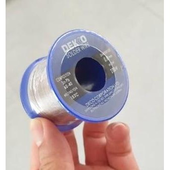 Timah Solder 0.8mm Soldering Wire Tin 0.8 mm 200 gram dekko korea 200g