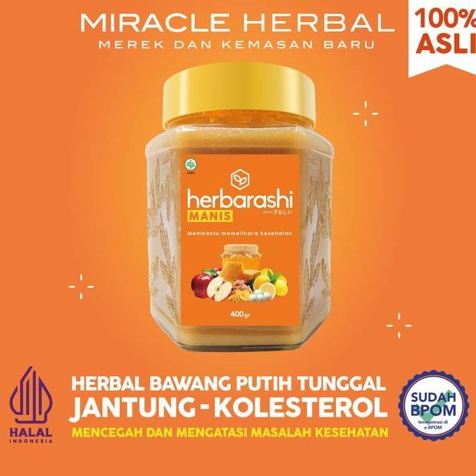 

[ MDstore ] MIRACLE HERBAL 400ML MADU MURNI