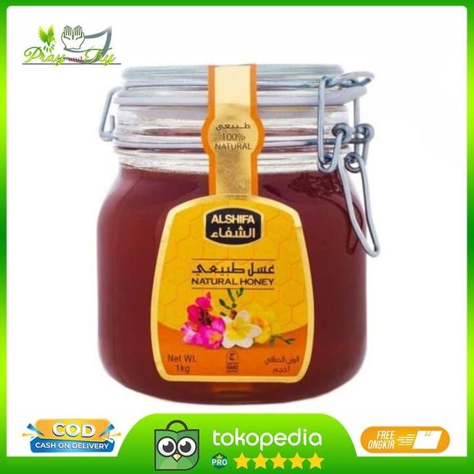 

[ MDstore ] Al Shifa NATURAL HONEY Madu Arab Saudi Alshifa 1kg madu murni 1kg