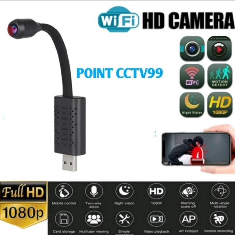 NEW Spy Cam mini USB camera webcam 8MP wifi smart Net IP spy hidden aplikasi v380pro Full HD kamera 