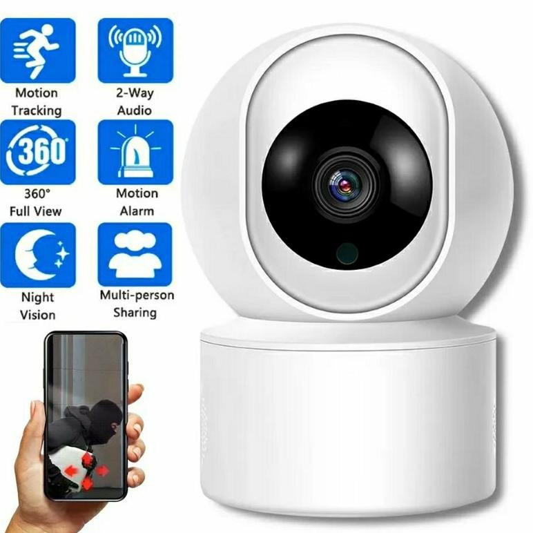 NEW SMART IP CCTV WIFI 8MP 1080P IP CAMERA APLIKASI ICSEE [terbaik][terlaris]
