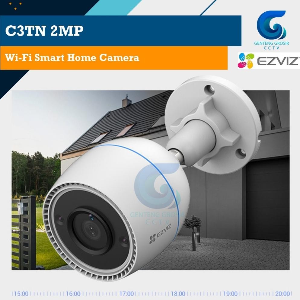 NEW Kamera WIFI SMART HOME CCTV OUTDOOR EZVIZ H3C IR 2MP IP67 H.265 [terbaik][terlaris]