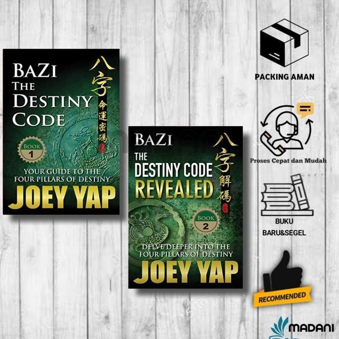 Bazi The Destiny Code (Book 1 &2) By Joey Yap