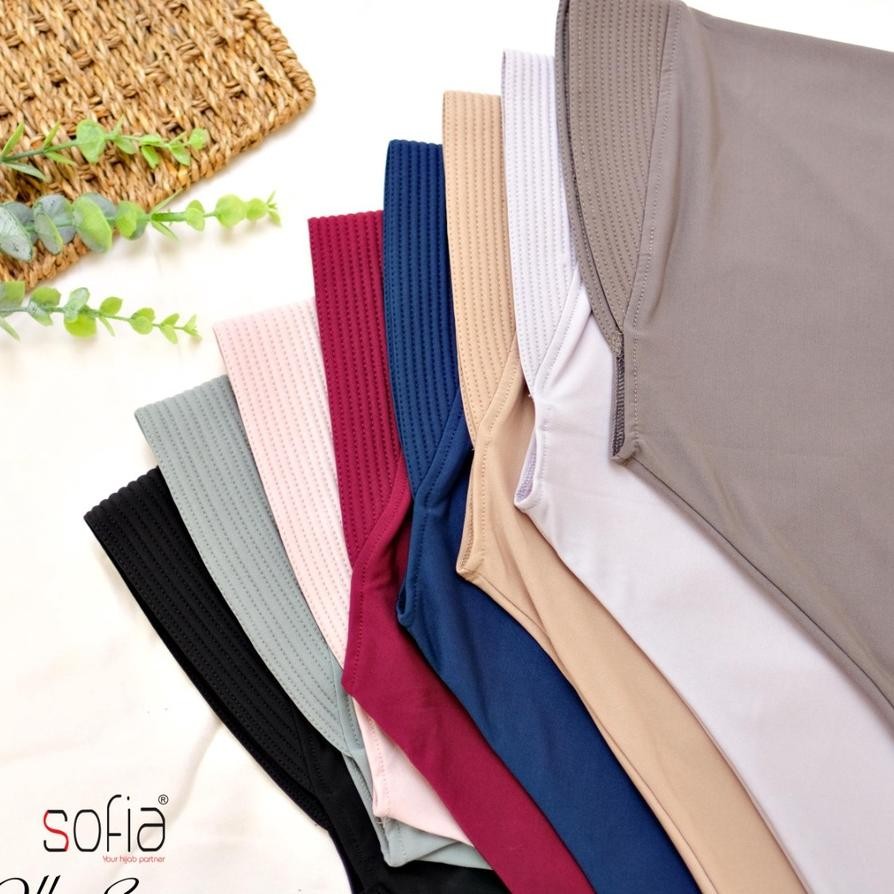 Bergo Olahraga Olla Sport Pakai Pet Merk Sofia Asra Hijab Bahan Korean Jersey