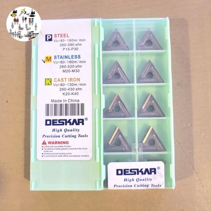 Insert Bubut Tnmg 160404 R Deskar Mata Bubut Tnmg 160404R Tngg 160404R Tnmg 16 Insert Segitiga Mata 