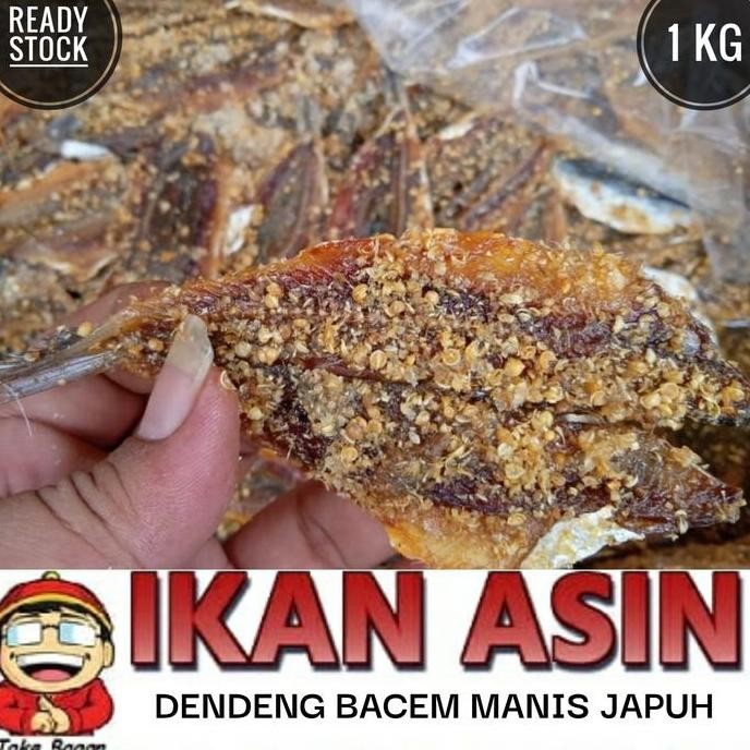 

Ikan Asin Dendeng Bacem Manis 1 Kg