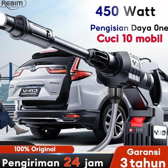 Reaim 688V 250Bar Mesin Cuci Steam Mobil Dan Motor Baterai /Jet Cleaner / Alat Steam Cuci Motor & Mo