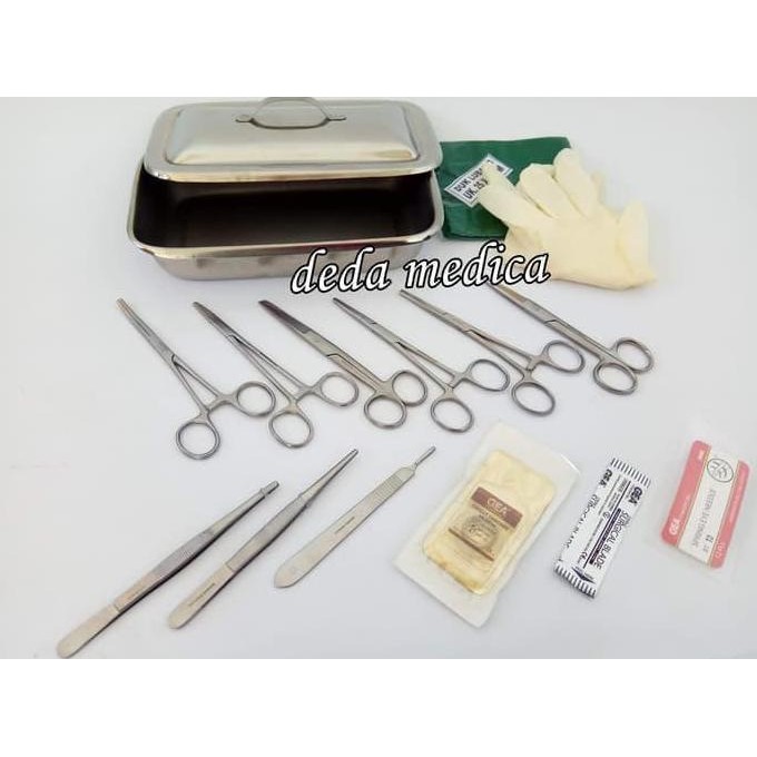 Minor Set Alat Bedah Intrumen Operasi kecil Sirkumsisi Khitan Marwa