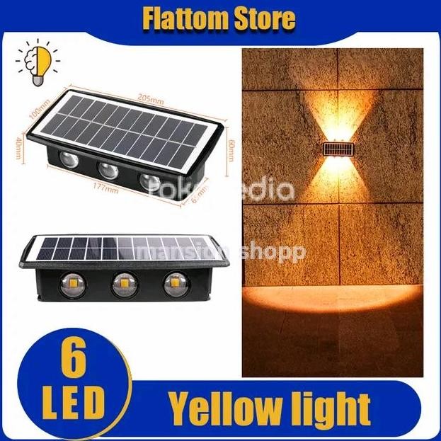 LAMPU LHT SURYA TENAGA SURYA LAMPU PANEL SOLAR LED LAMPU DINDING