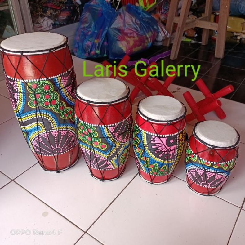 [Kecil Kendang Jawa/Mainan Tradisional/Kendang Jimbe Tu26