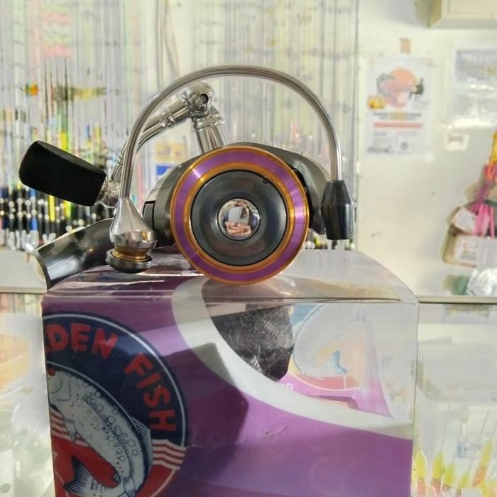 Reel Golden Fish Alpha King #Gratisongkir