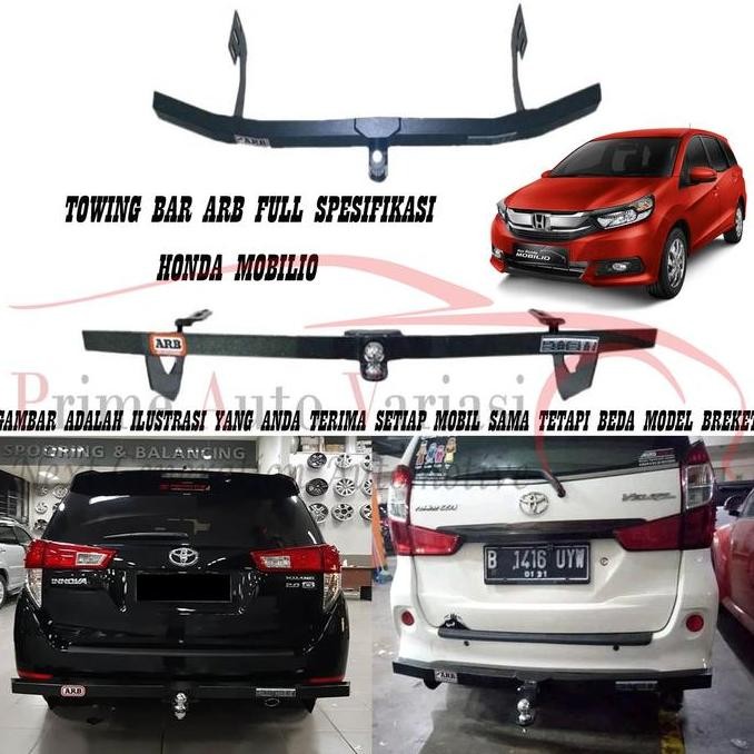 TOWING BAR ARB BESI BUMPER BELAKANG TOWING BAR - HONDA MOBILIO