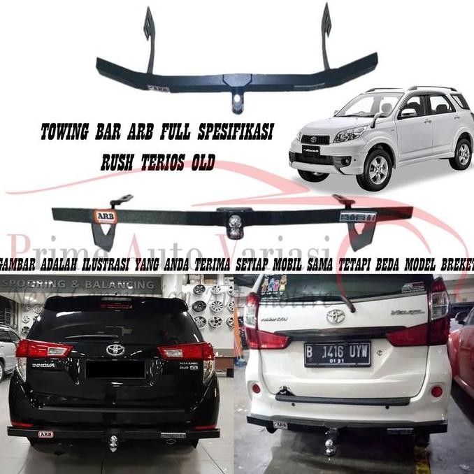 TOWING BAR ARB BESI BUMPER BELAKANG TOWING BAR - RUSH TERIOS OLD