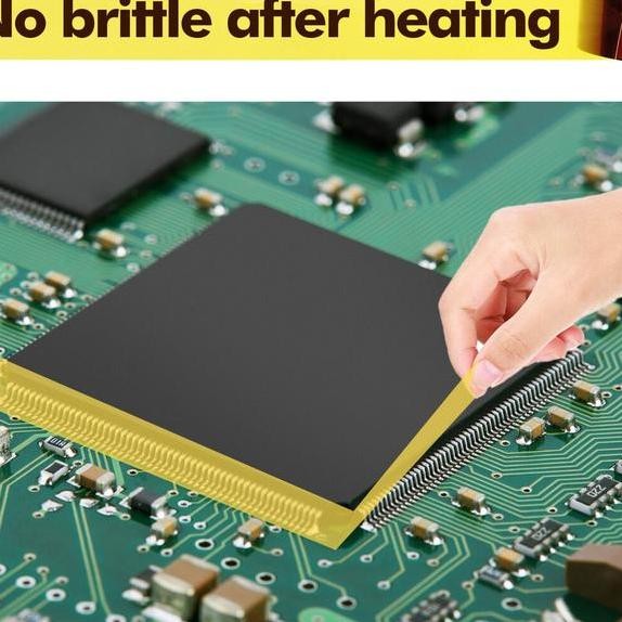 

Kapton Tape 5Mm 10Mm 15Mm 20Mm 25Mm 30Mm 40Mm 50Mm Anti Panas Isolasi Listrik Solatip Ic Isolatip Batre Lakban Temperatur Tahan Panas