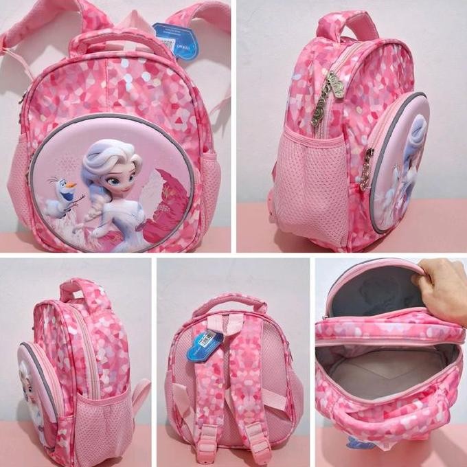 

Spesial Tas Sekolah Anak Perempuan Paud Karakter Elsa Frozen Cld 10 Inch Motif Timbul Glossy Ransel Fashion